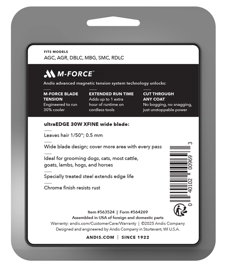Thumbnail 30W M-Force Wide Blade Packaging Back